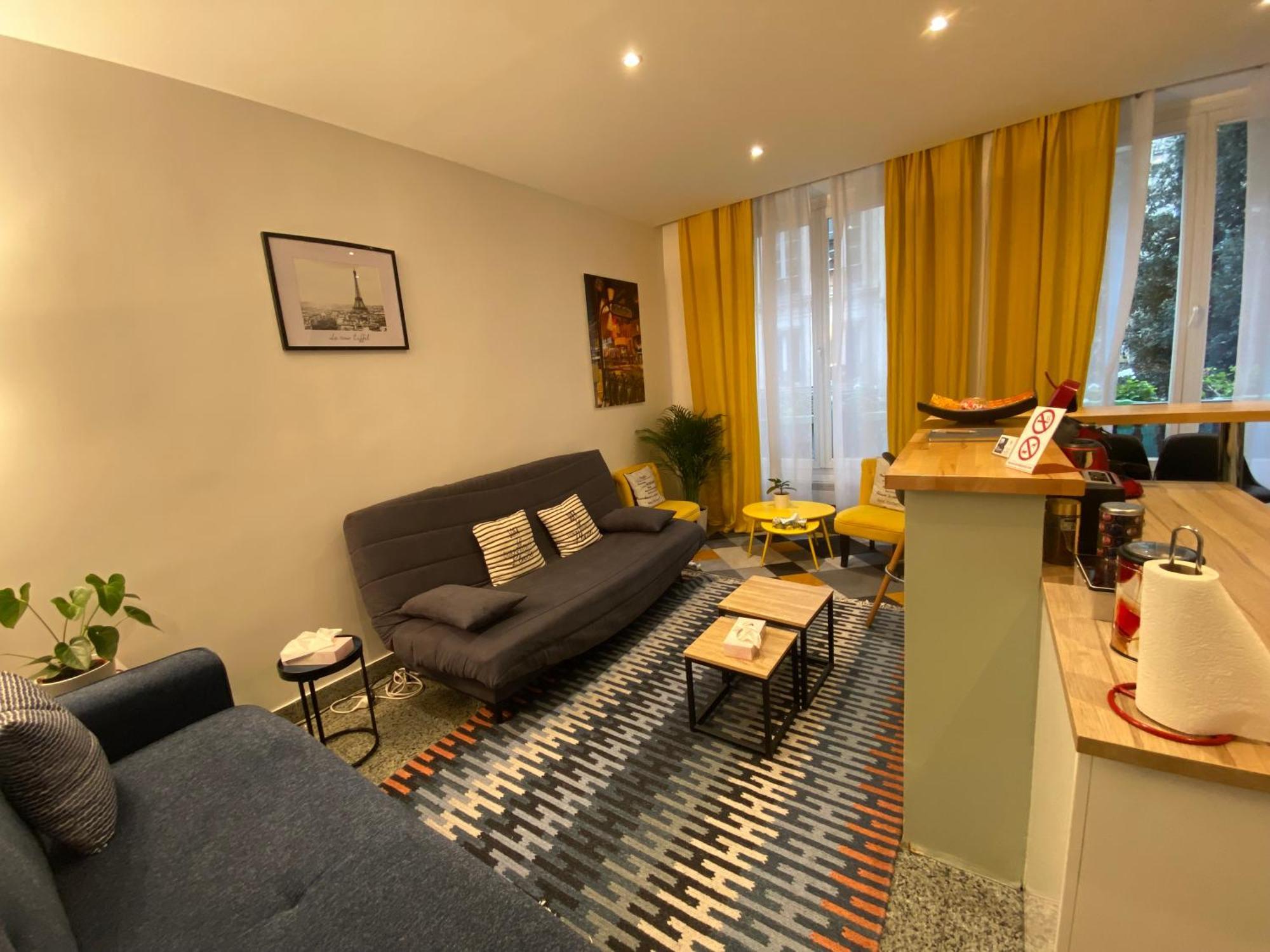 Paris City Flat App Entier N106 F3 Extérieur photo