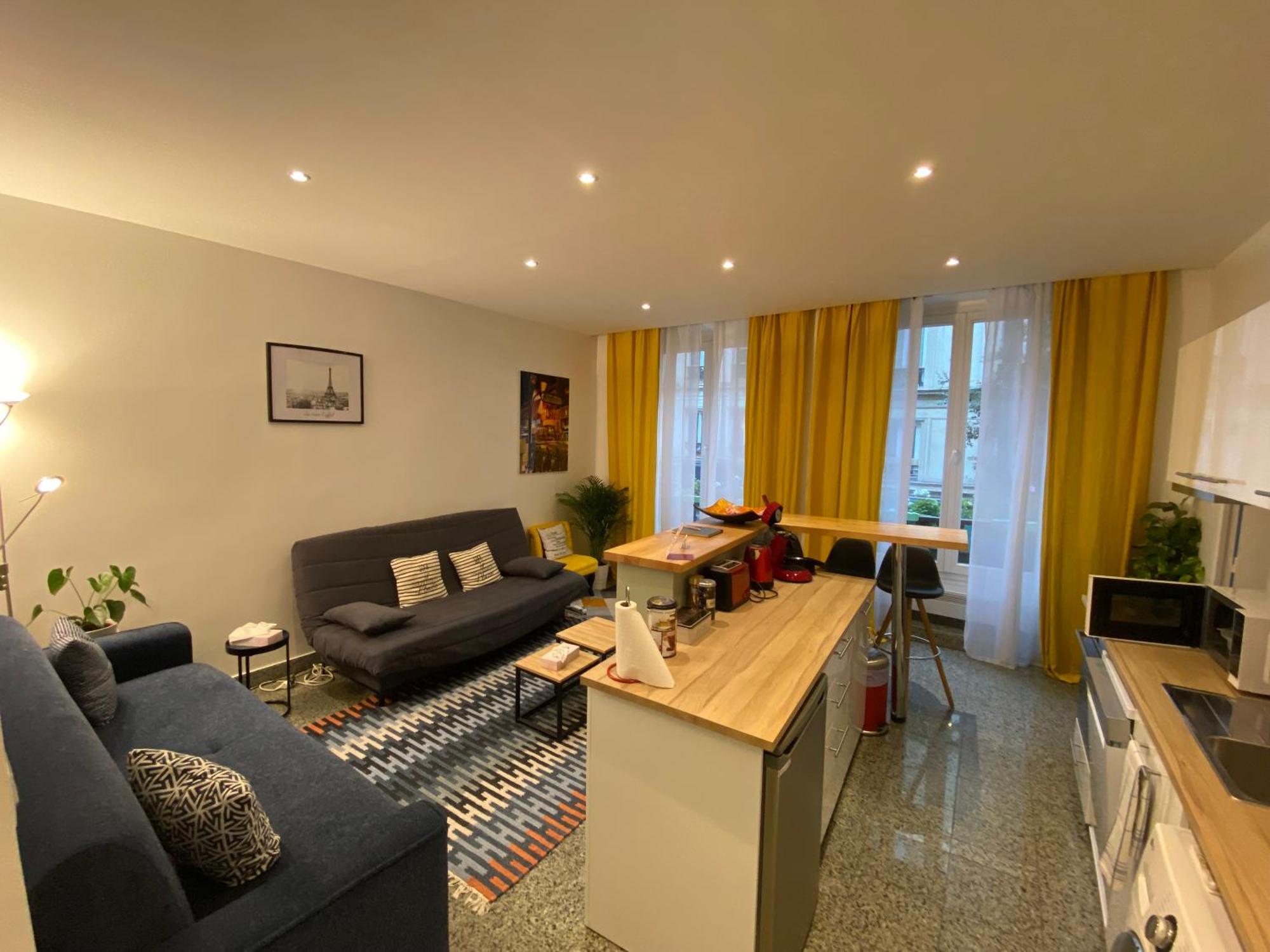 Paris City Flat App Entier N106 F3 Extérieur photo